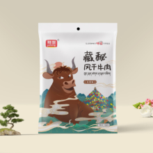 雅垄 藏秘风干牛肉 100克 五香味